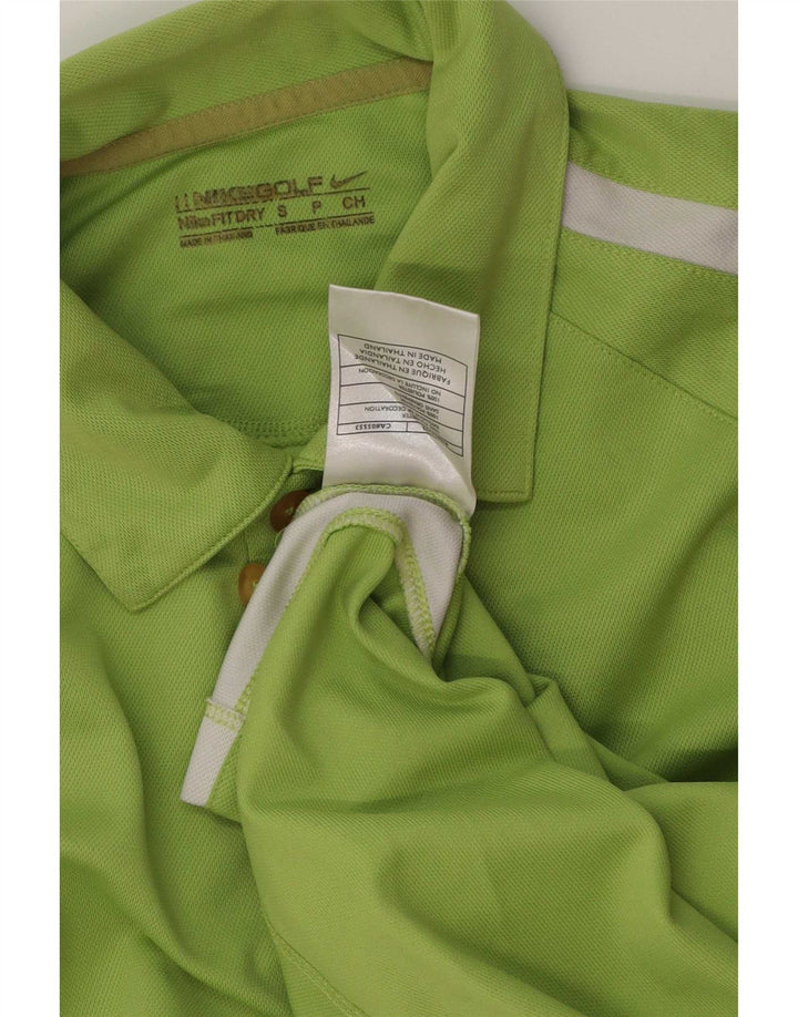 Nike muška polo majica male zelene boje od poliestera