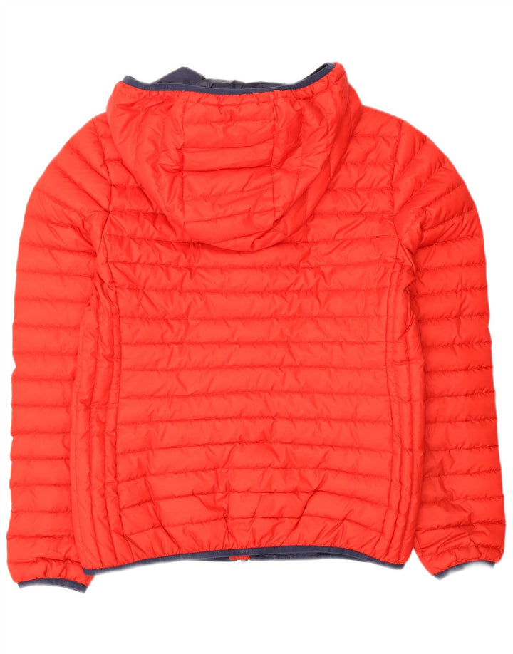 Superdry muška podstavljena jakna s kapuljačom UK 40 veliki crveni poliester