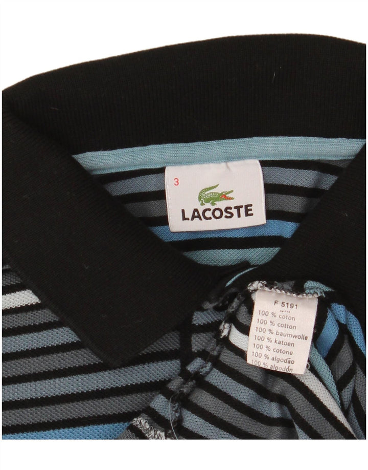 Lacoste muška polo majica veličine 3, pamuk na male sive pruge