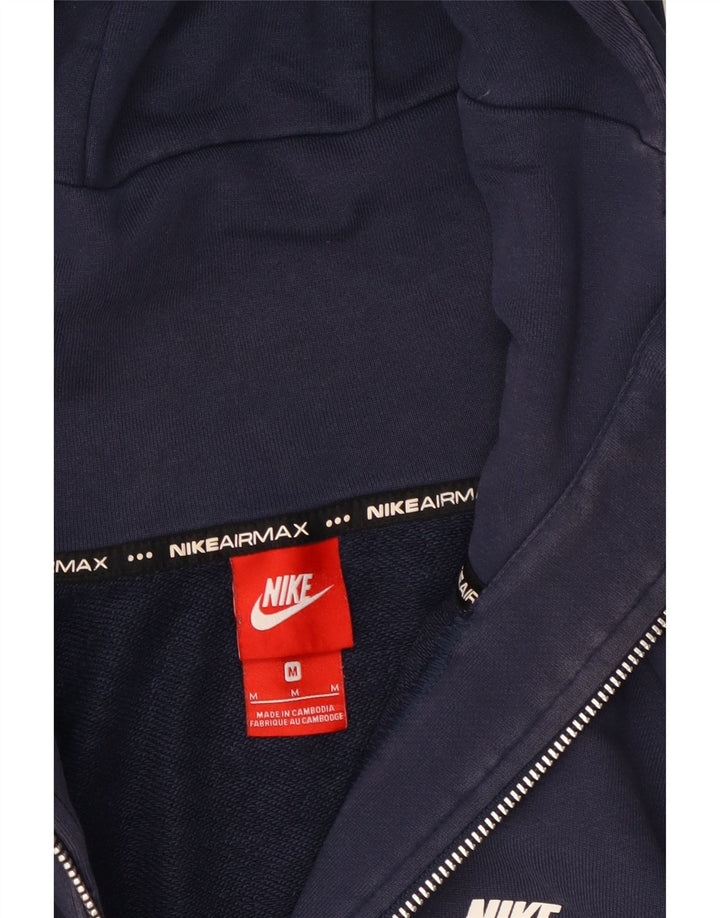 Nike muški pulover s kapuljačom s patentnim zatvaračem srednje tamnoplave boje