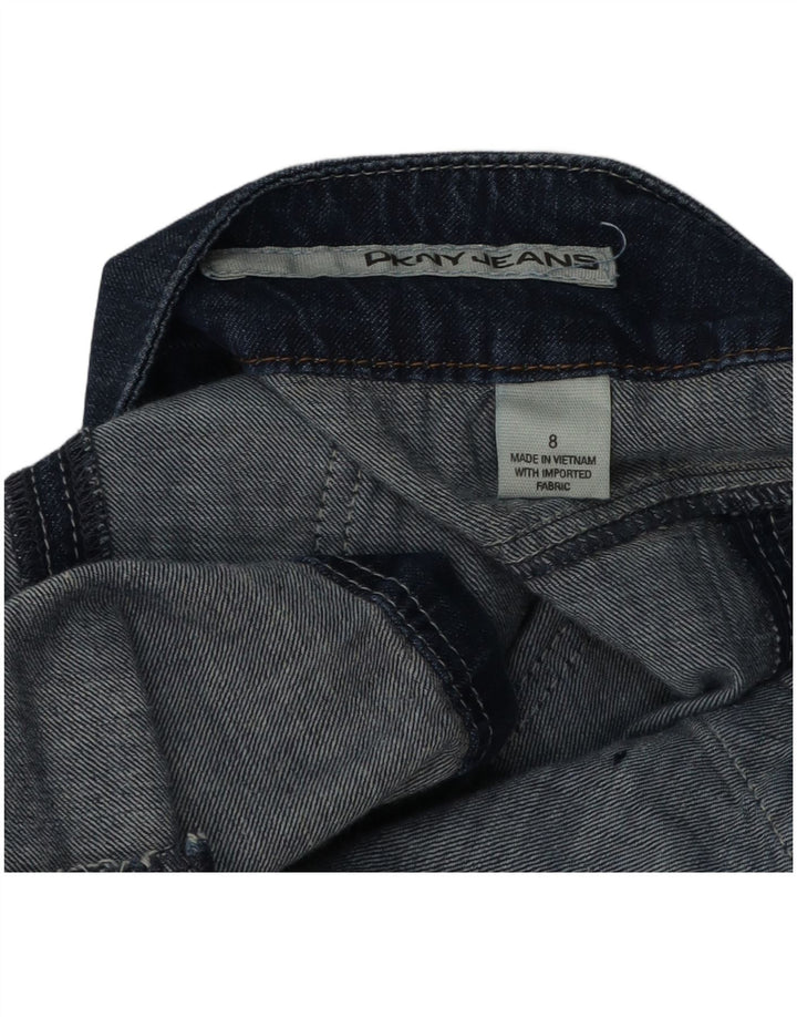 Dkny ženska mini traper suknja US 8 srednje veličine W32 plava