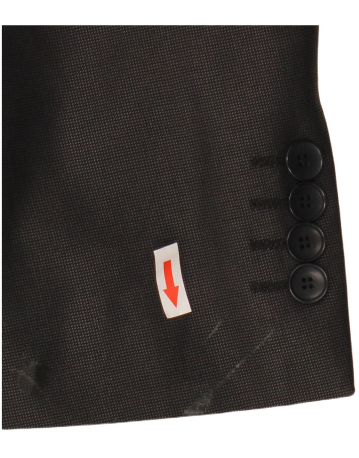 Zara muška jakna sa 2 gumba EU 52 velika crna vunena