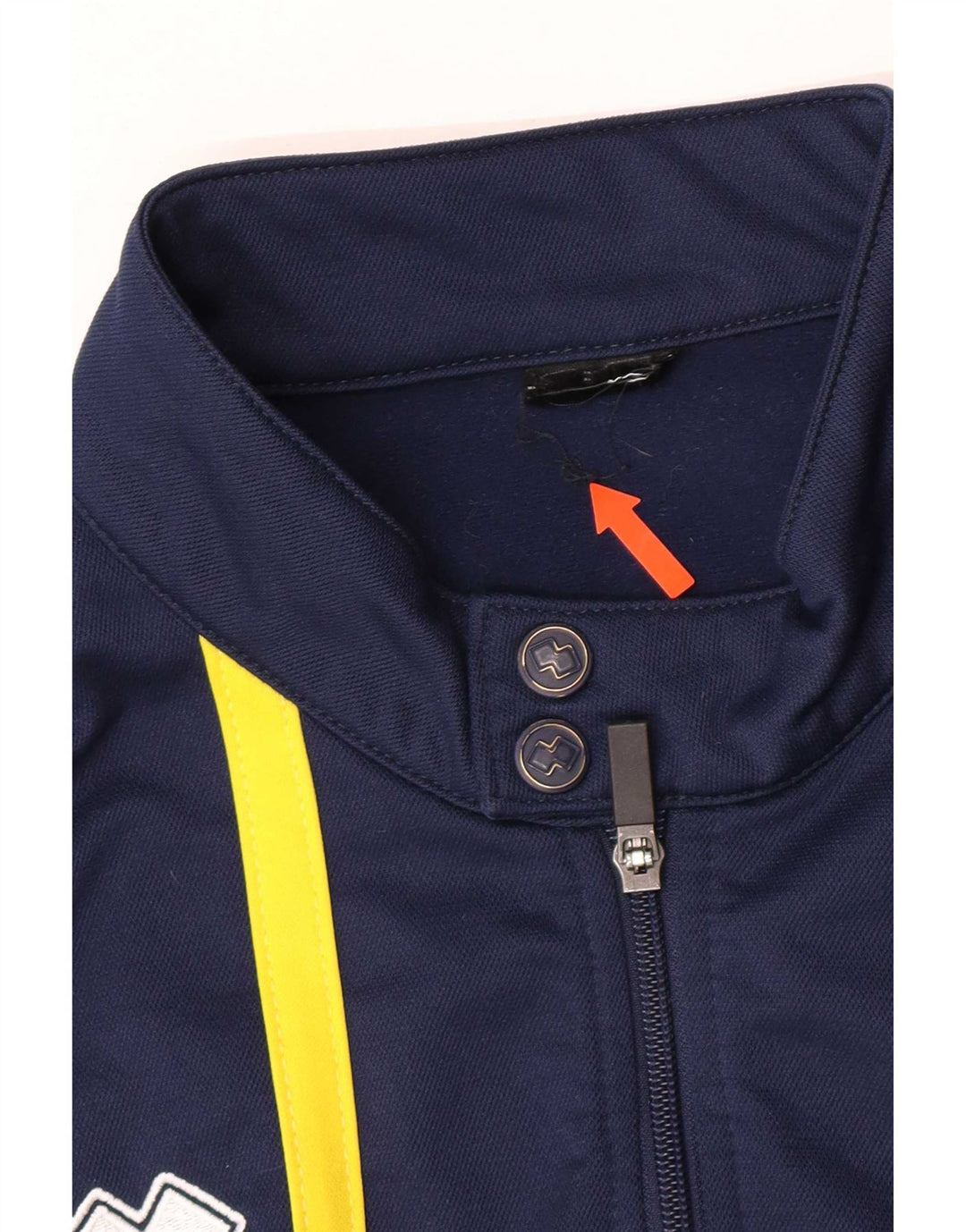 Errea muška gornja jakna trenirke velika tamnoplava boja