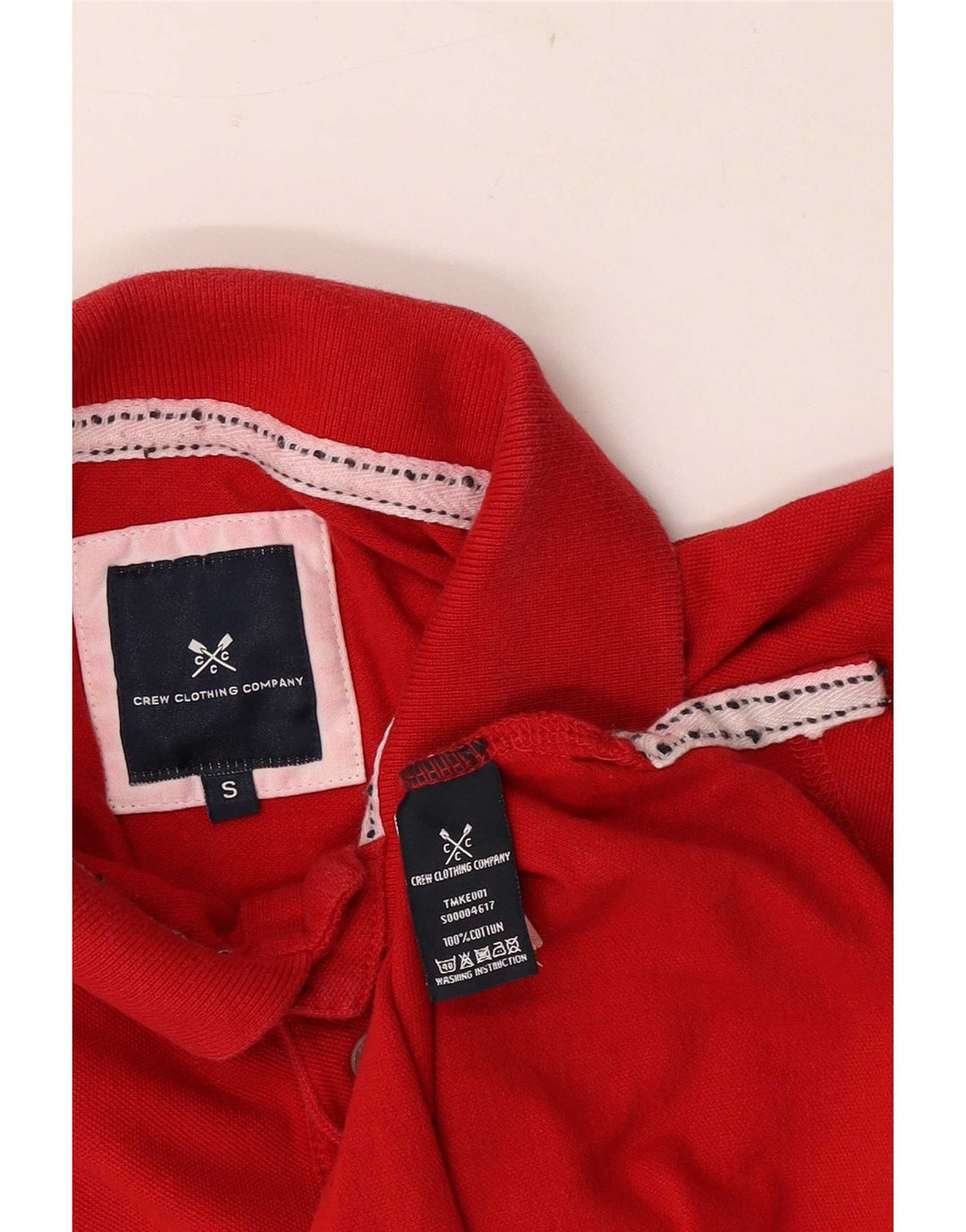 Crew Clothing Muška polo majica Mala crvena pamuk