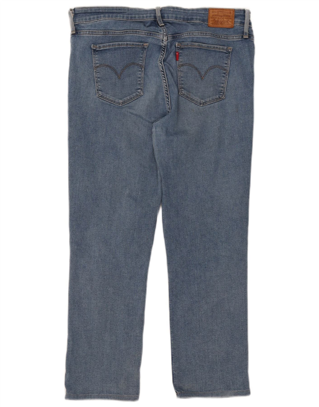 Levi's ženske kratke uske traperice 712 W31 L25 plavi pamuk