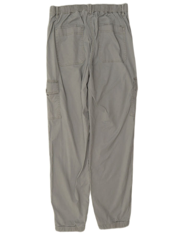 Marks & Spencer ženske kargo hlače visokog struka UK 10 male W27 L29 sive