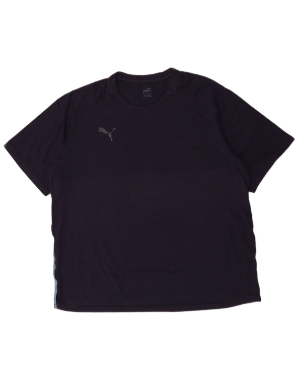 Puma muška majica kratkih rukava 3XL tamnoplavi pamuk