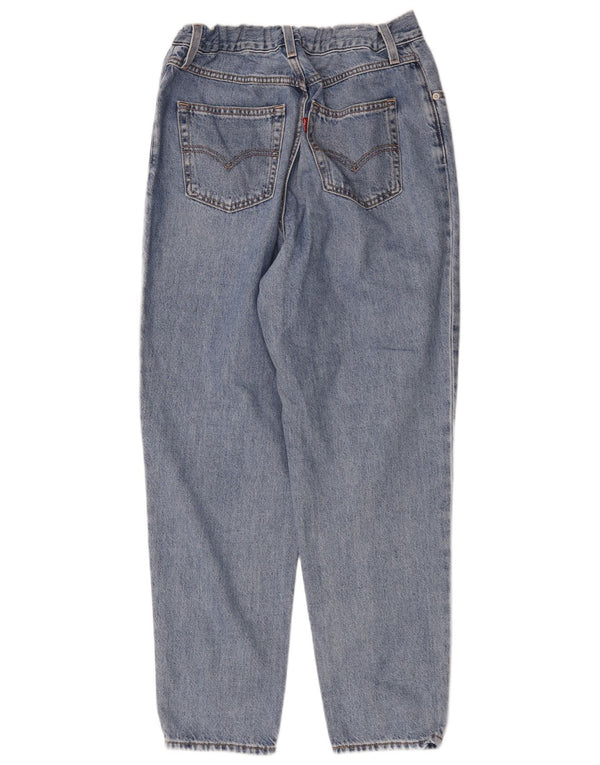 Levi's Womens Tapered Jeans W30 L28 Blue Cotton