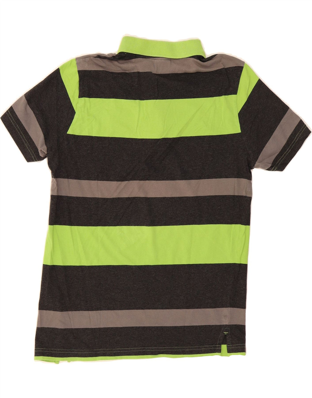 PUMA Mens Polo Shirt Medium Multicoloured Striped Vintage Puma and Second-Hand Puma from Messina Hembry 