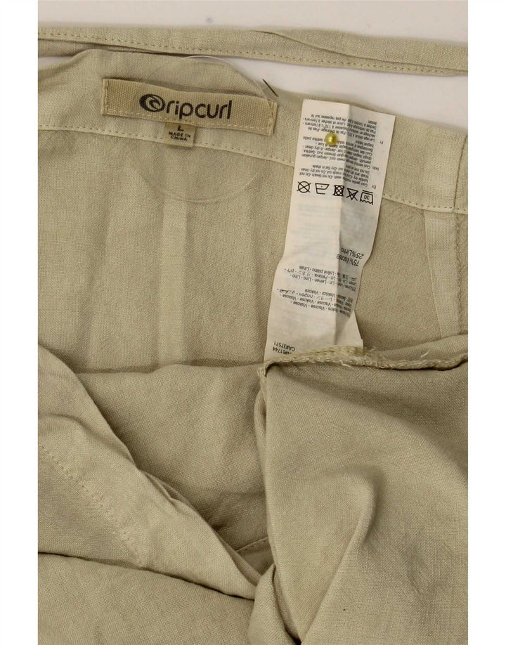 Rip Curl ženska suknja na preklop, velika W30 zelena viskoza