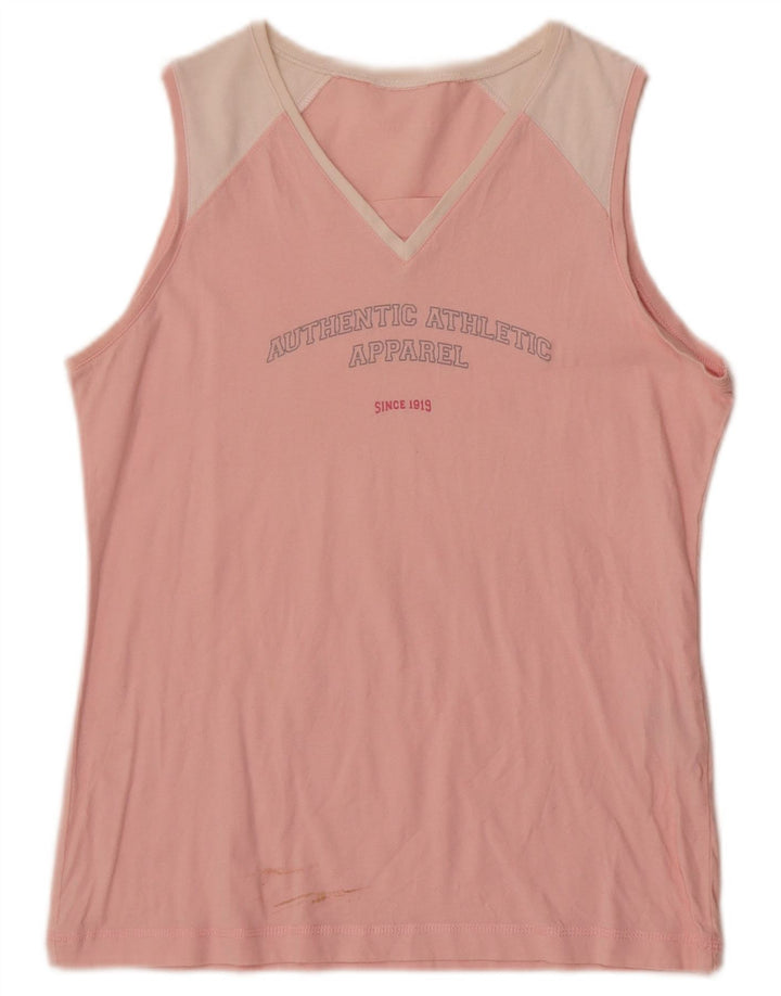 Champion ženski gornji dio grafičkog prsluka UK 12, srednje ružičasti pamuk