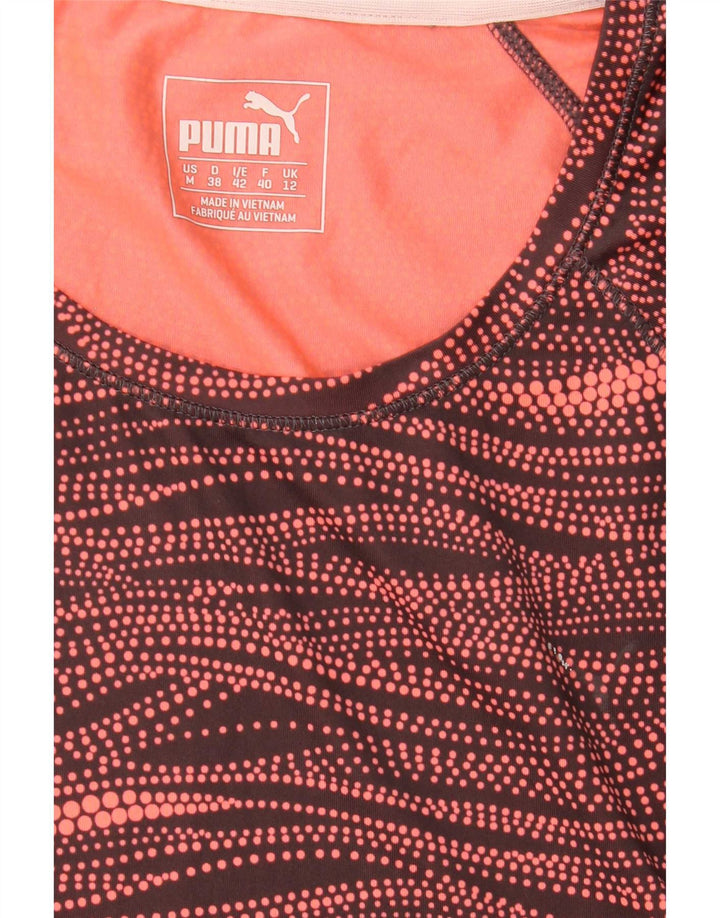 Puma ženska majica kratkih rukava s apstraktnim uzorkom UK 12 srednje višebojna