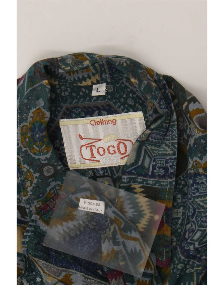 Togo muška košulja velika raznobojna patchwork viskoza