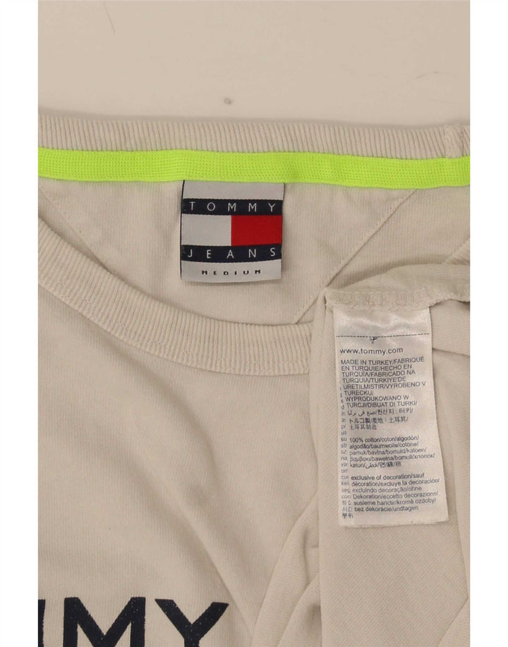 Tommy Hilfiger Muška majica kratkih rukava srednje veličine, bež pamuk