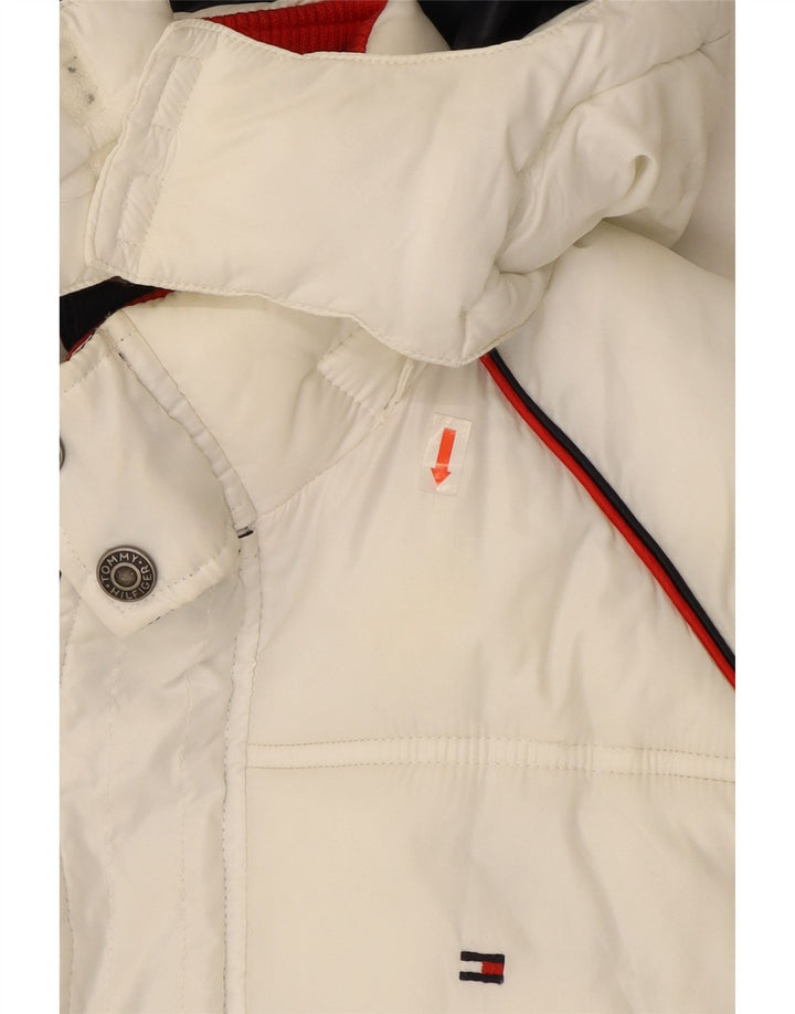 Tommy Hilfiger Boys Graphic Podstavljena jakna 13-14 godina bijela boja
