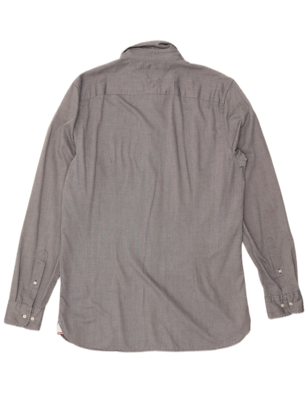 TOMMY HILFIGER Muška uska košulja, veliki sivi pamuk