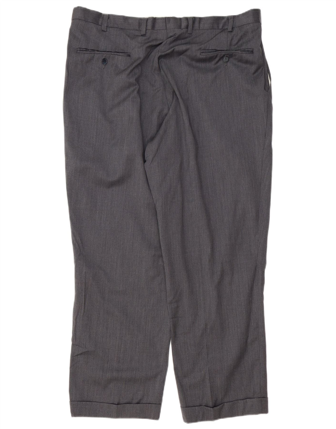 IZOD Muške hlače s štipaljkama W38 L29 Siva vuna