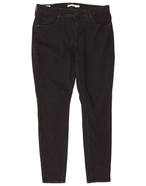 Levi's muške 311 uske traperice US 16 2XL W34 L29 crni pamuk