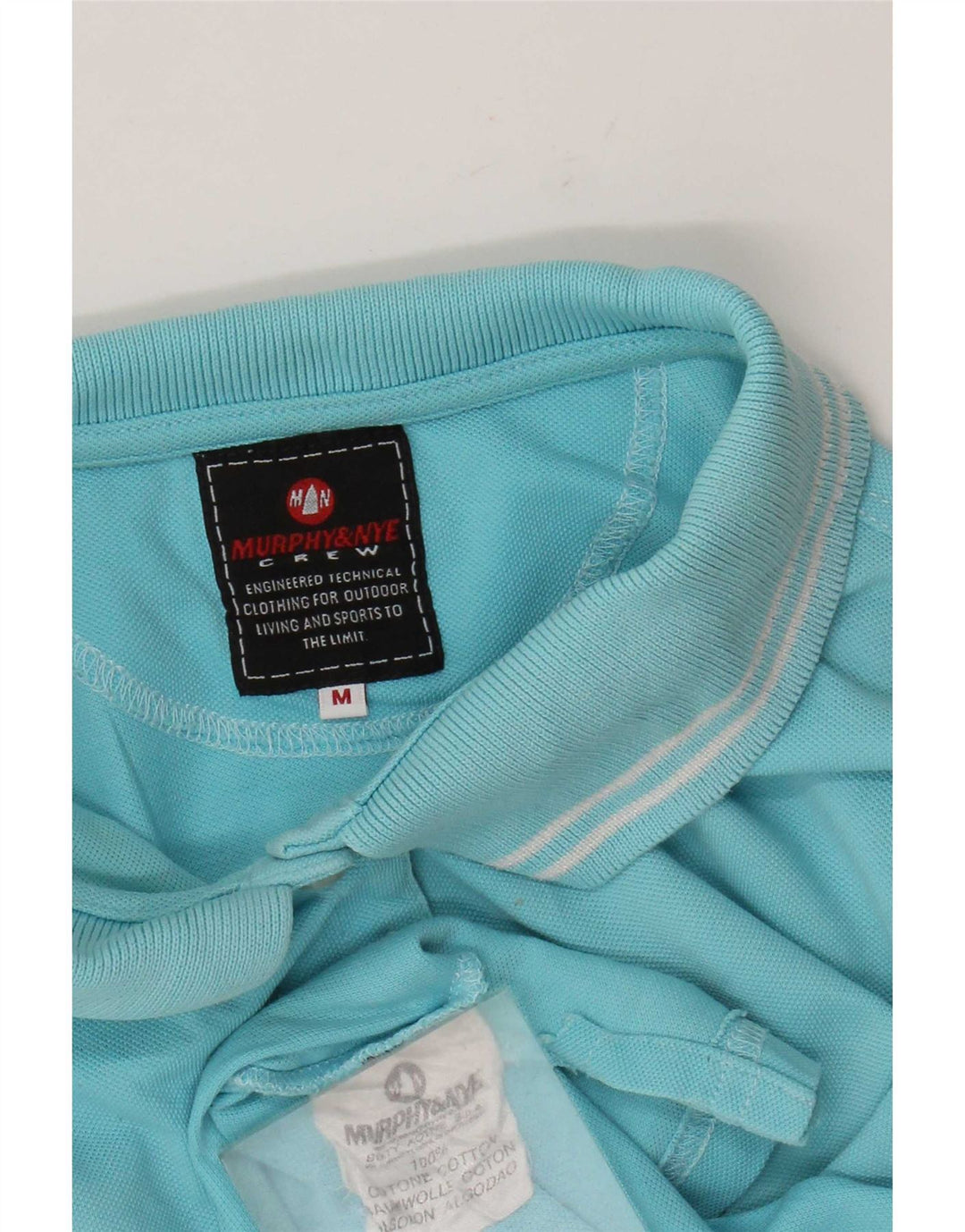 Murphy & Nye Ženska polo majica UK 12 Pamuk na srednje plave pruge