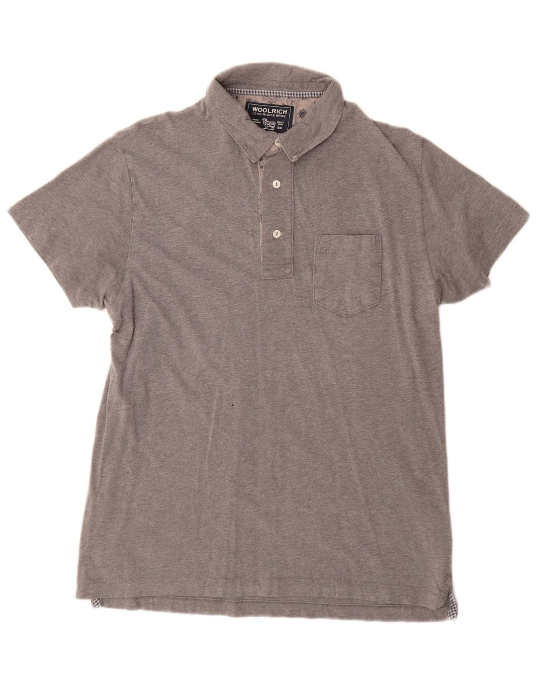 Woolrich muška polo majica XL sivi pamuk