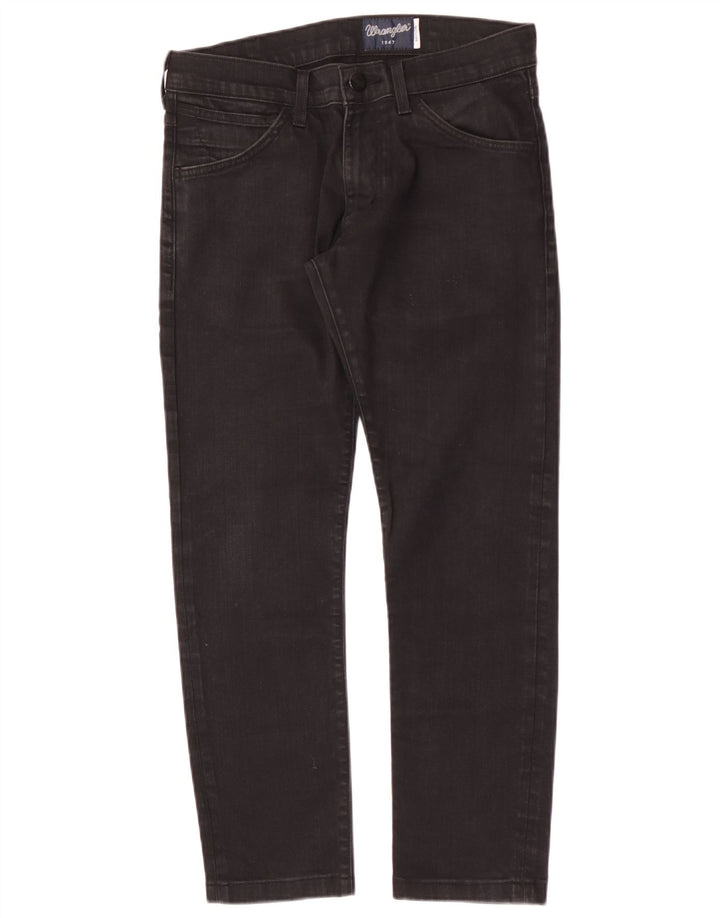 Wrangler muške Bryson uske traperice W30 L28 crni pamuk