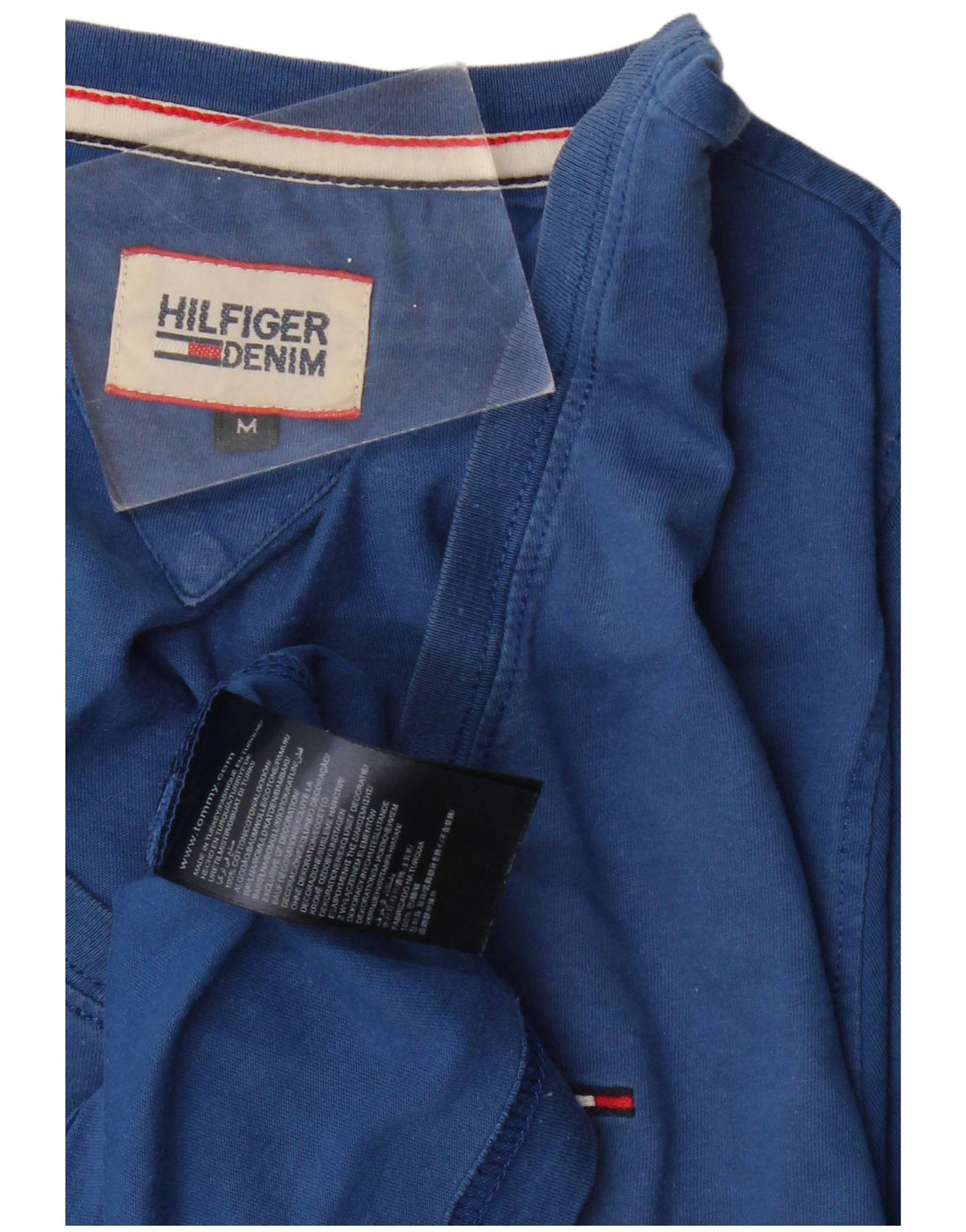 TOMMY HILFIGER Muška majica kratkih rukava Srednje plavi pamuk