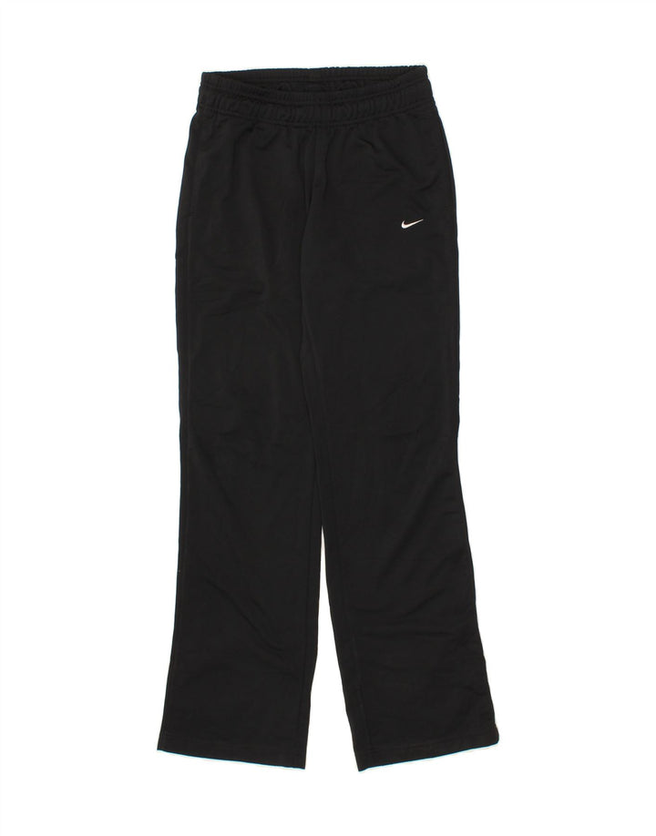 NIKE Womens Tracksuit Trousers UK 10 Small  Black Vintage Nike and Second-Hand Nike from Messina Hembry 