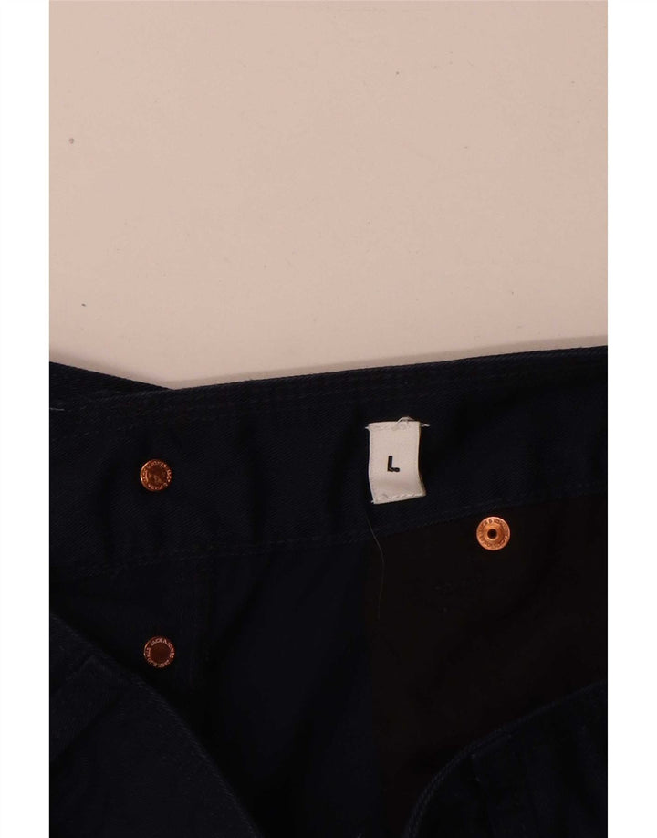 Jack & Jones muške chino kratke hlače velike W34 tamnoplavi poliester