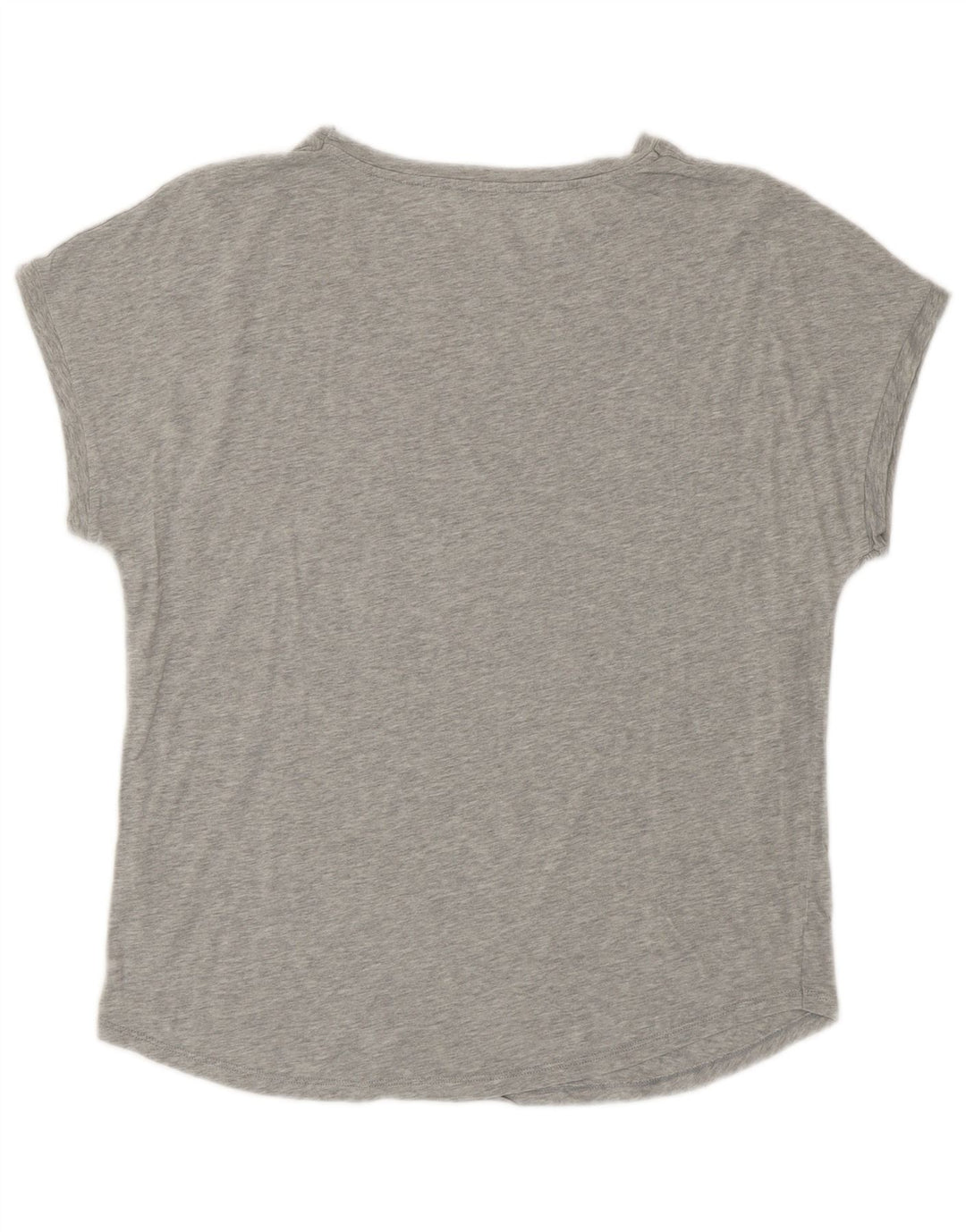 UNITED COLORS OF BENETTON Ženska majica kratkih rukava s grafičkim motivima UK 14 srednje siva