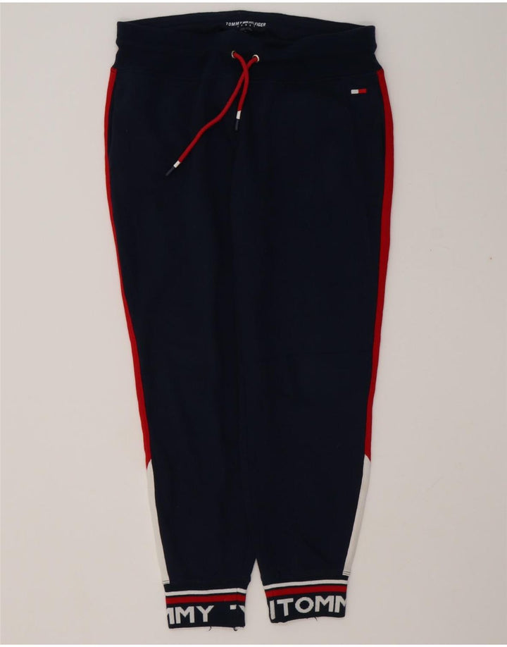 TOMMY HILFIGER Ženska trenirka Hlače Joggers UK 14 srednje tamnoplava