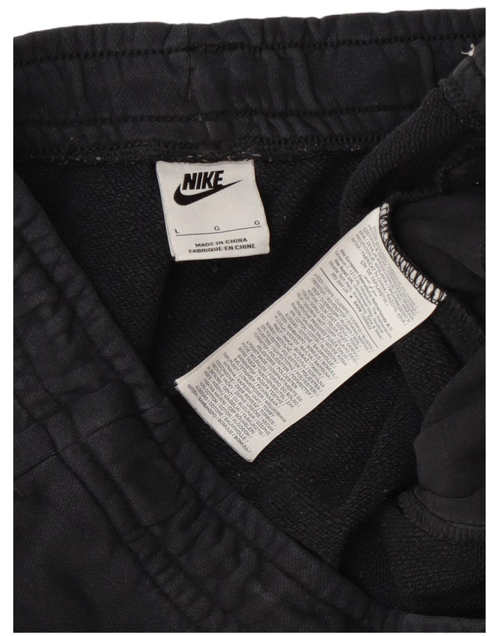 Nike Mens Tracksuit Trousers Joggers Large Grey Cotton