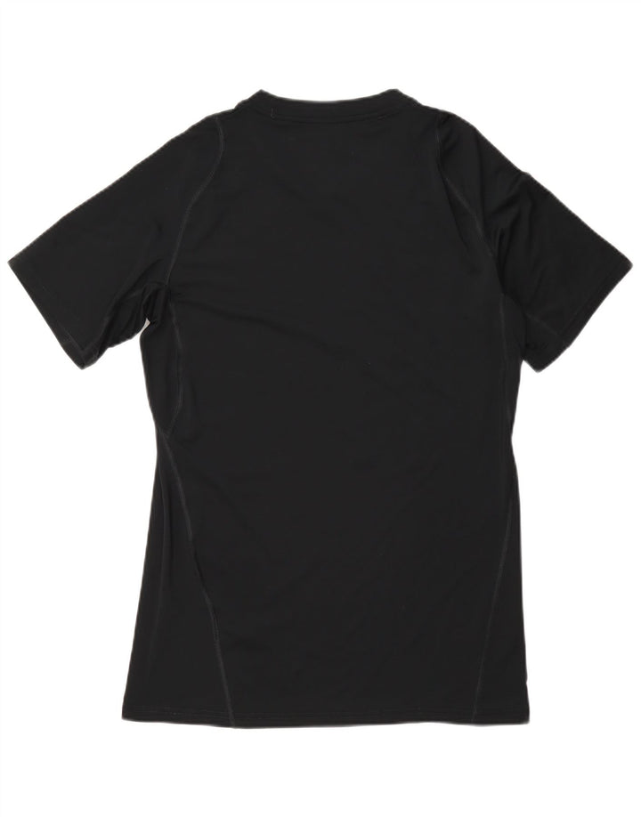 Mali crni maskirni poliester Nike Dri Fit Graphic T-Shirt Top
