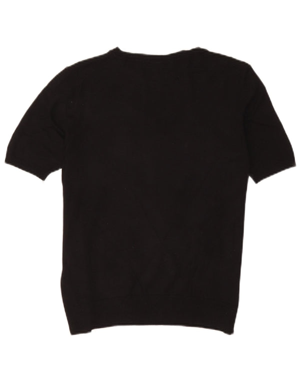 Marks & Spencer Top ženska bluza UK 10 Mala crna viskoza