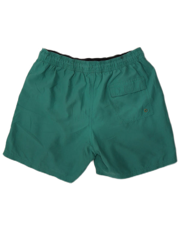 Marks & Spencer Mens Swimming Shorts Medium  Green Polyester