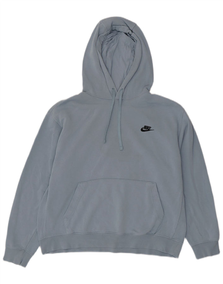 Nike muška majica s kapuljačom velika plava