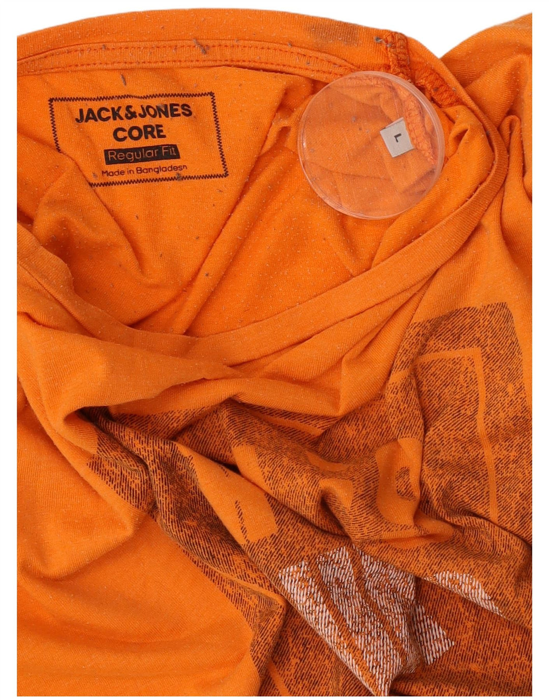 Jack & Jones, velika narančasta muška majica kratkih rukava regularnog kroja