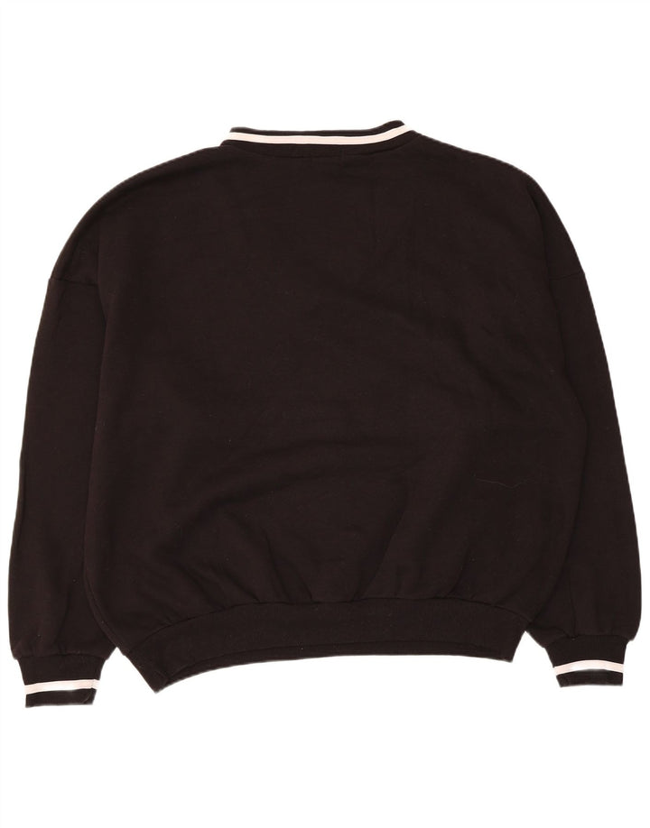 Prettylittlething Ženski džemper s grafičkim motivima UK 10 Small Black