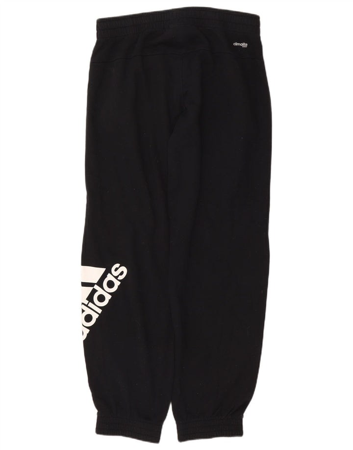 Adidas muške trenirke Climalite Graphic Hlače Joggers srednje crne