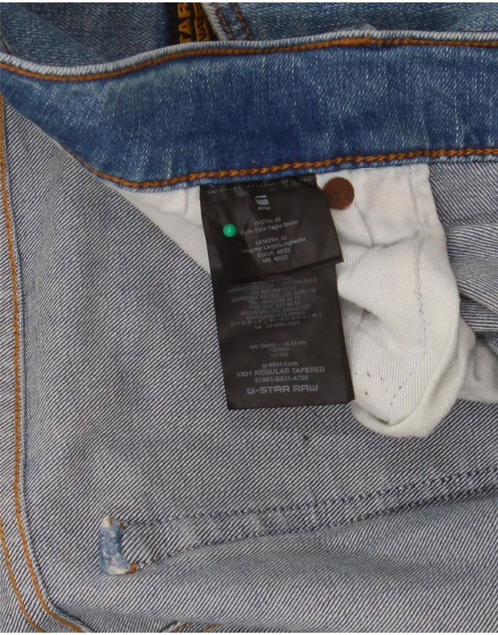 G-Star muške 3301 uske traperice W40 L32 Plave