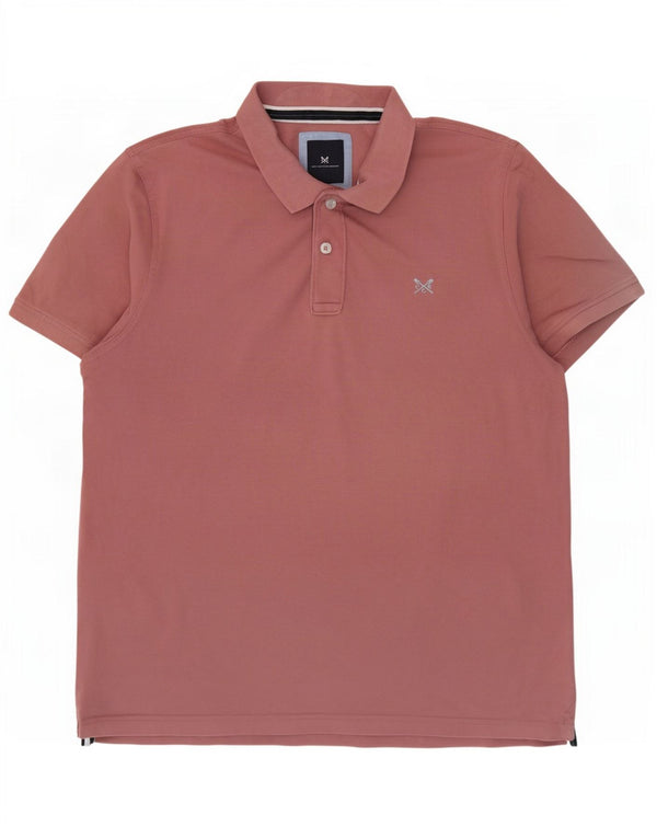Crew Clothing Muška polo majica XL ružičasti pamuk