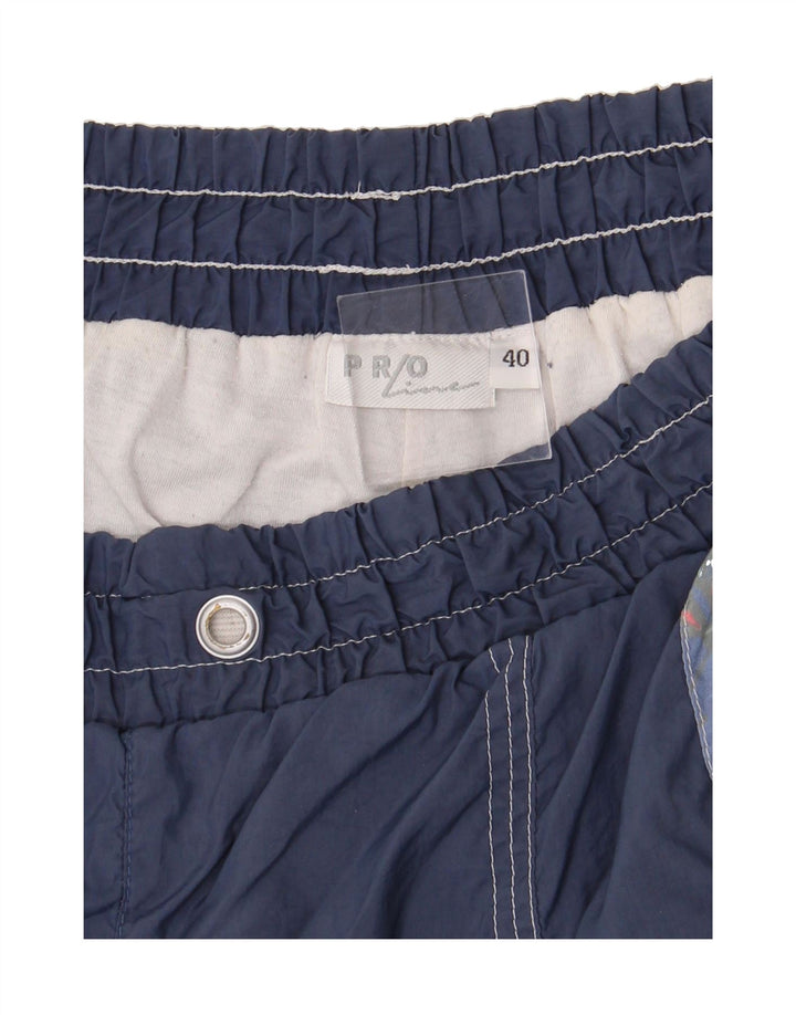 VINTAGE Womens Tracksuit Trousers Joggers IT 40 Small  Blue Polyester Vintage Vintage and Second-Hand Vintage from Messina Hembry 