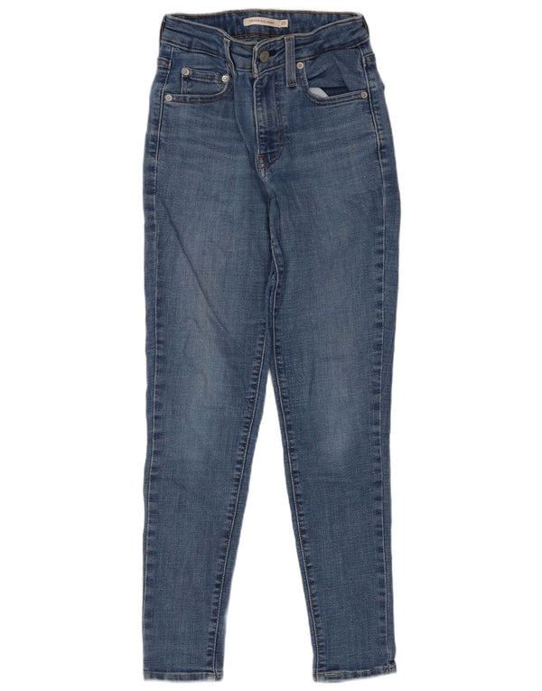 Levi's ženske uske traperice visokog struka 721 W25 L28 plavi pamuk