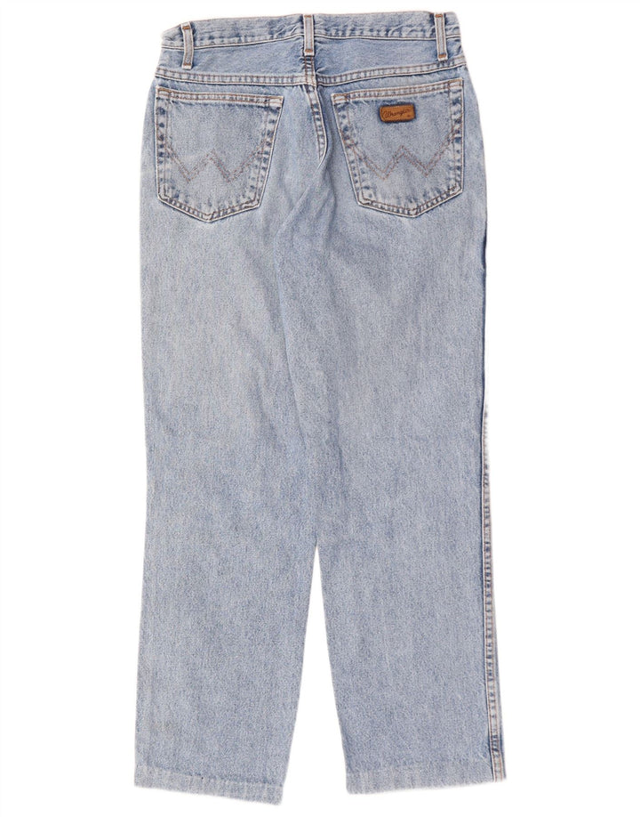 WRANGLER Muške ravne traperice Oregon W31 L32 plavi pamuk