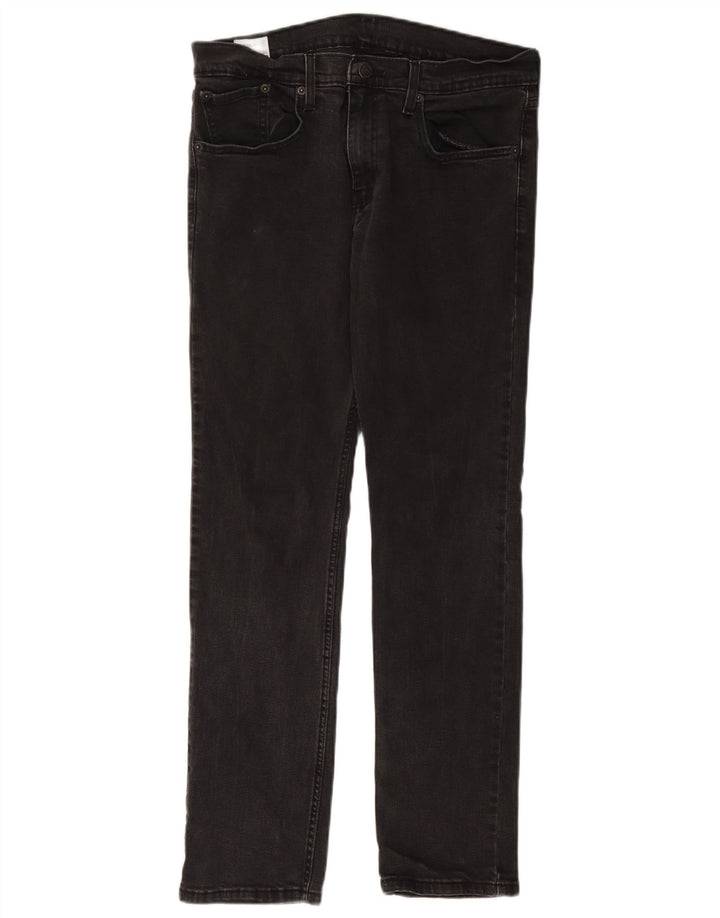 Levi's muške uske traperice W34 L32 sivi pamuk