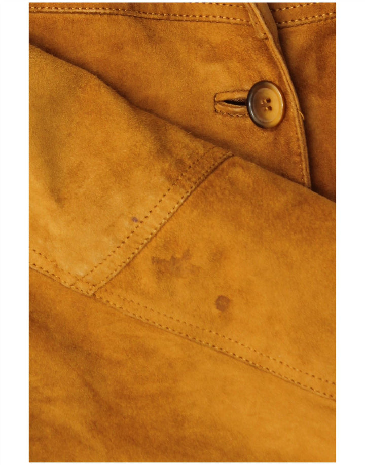 VINTAGE Ženska antilop jakna UK 18 XL smeđa koža