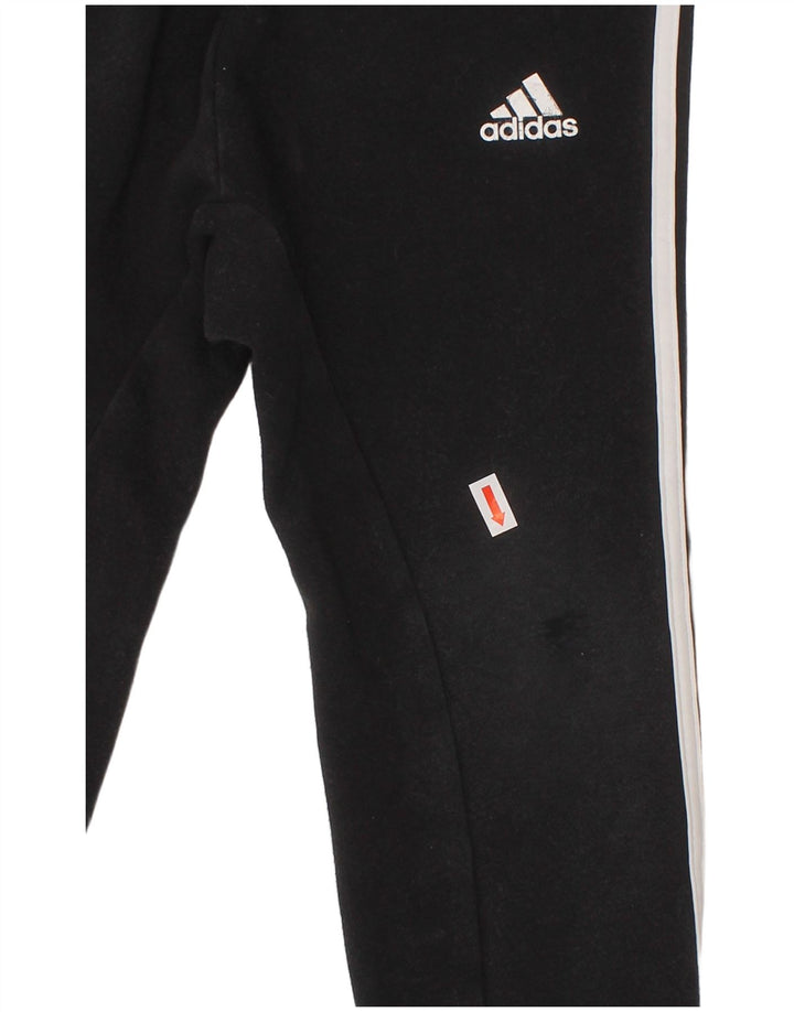 ADIDAS Boys Tracksuit Trousers Joggers 2-3 Years  Black