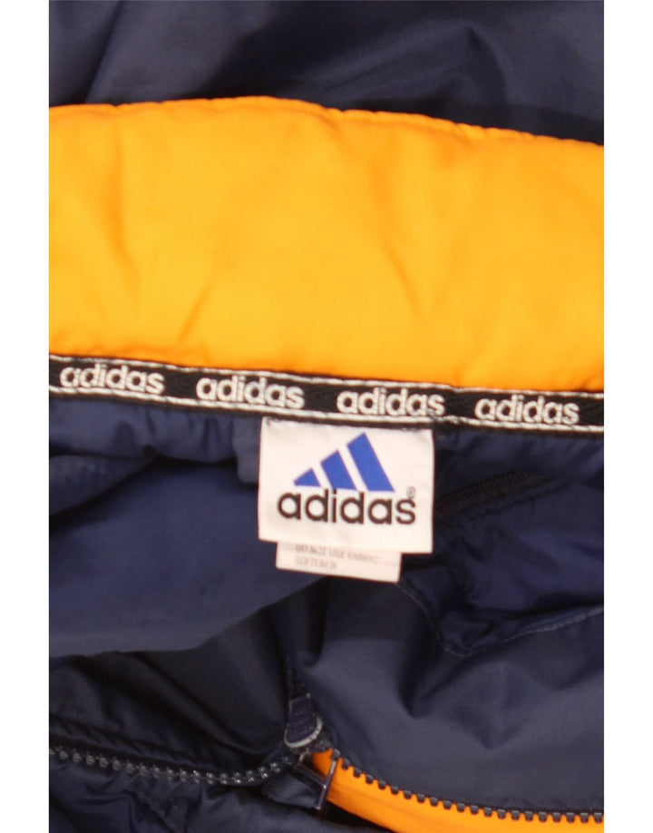 Adidas muška vjetrovka jakna UK 40 velika tamnoplava boja