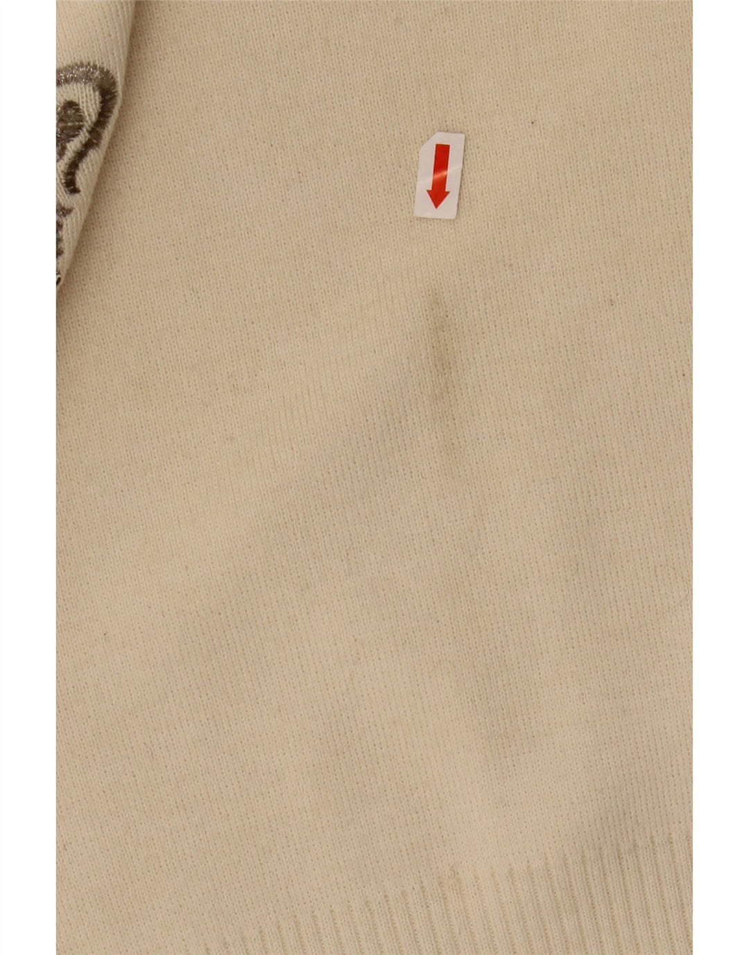 BOGNER Ženski džemper s kornjačinim ovratnikom UK 16 Veliki bež paisley vuneni