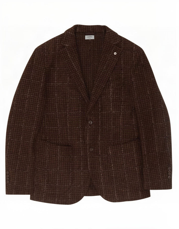 Dandy ograničeno izdanje pletene sako jakne IT 50 veliki kaki karirani
