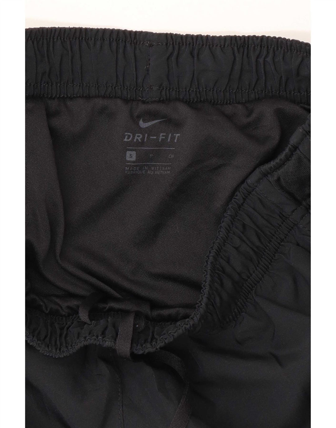 Nike Ženske Dri Fit Sportske Kratke Hlače UK 8 Mali crni poliester